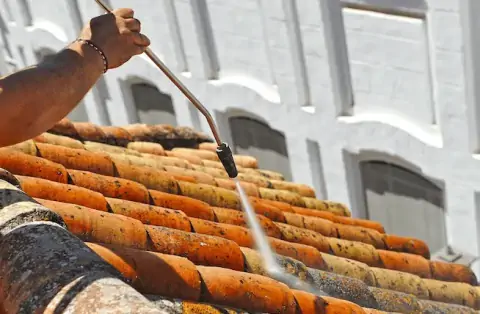 Nettoyage de toitures - Aubignosc